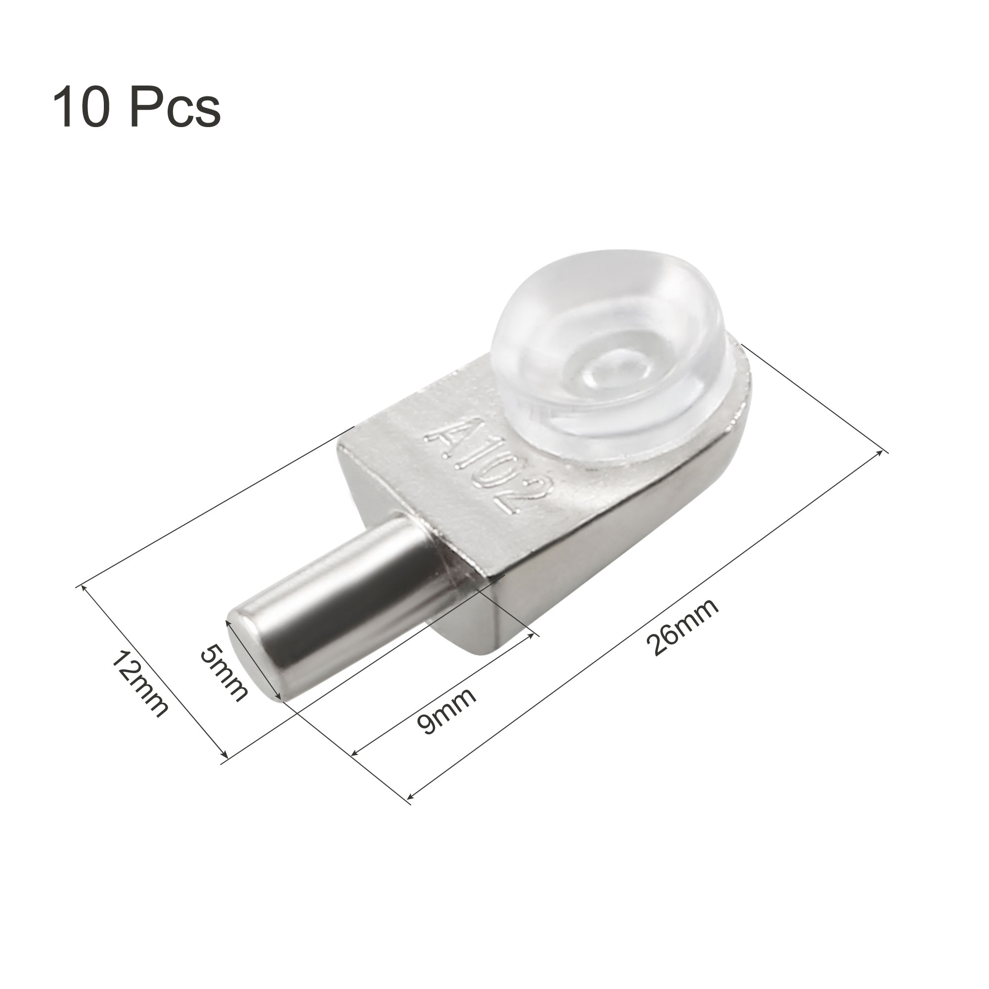 10pcs Shelf Support Pegs Zinc  - Shelf Peg Support 评论和价格