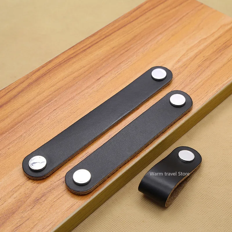1 PCS Leather Handle Bag Handl - Furniture Rotating Hardware 评论和价格