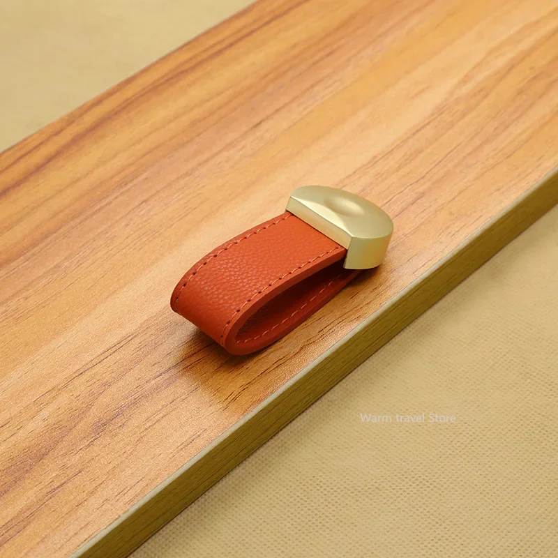 1 PCS Leather Handle Bag Handl - Furniture Rotating Hardware 评论和价格