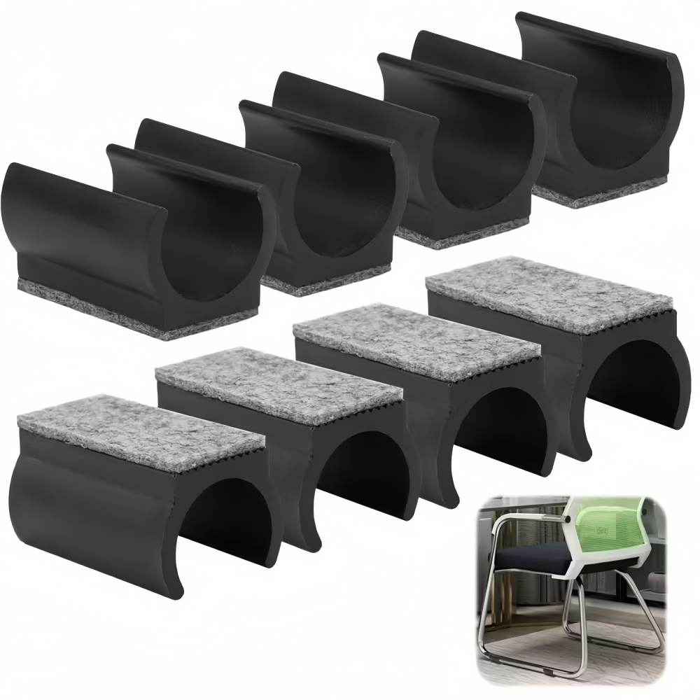 8PCS Felt Rubber Furniture Foo - Furniture Hardware Legs 评论和价格