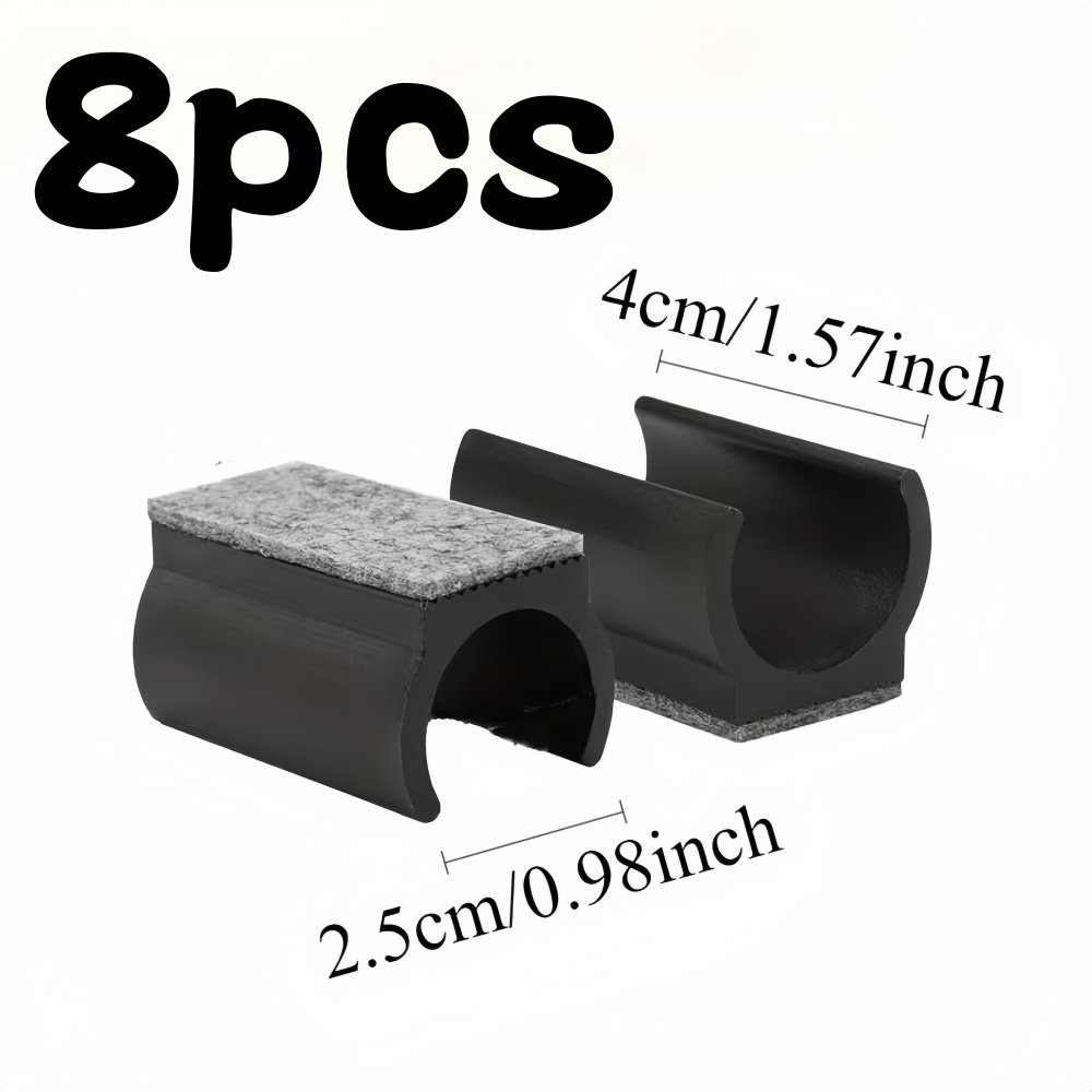 8PCS Felt Rubber Furniture Foo - Furniture Hardware Legs 评论和价格