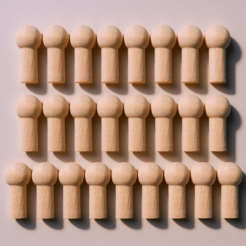 25pcs Wooden Clothes Hanger He - Shelf Peg Support 评论和价格