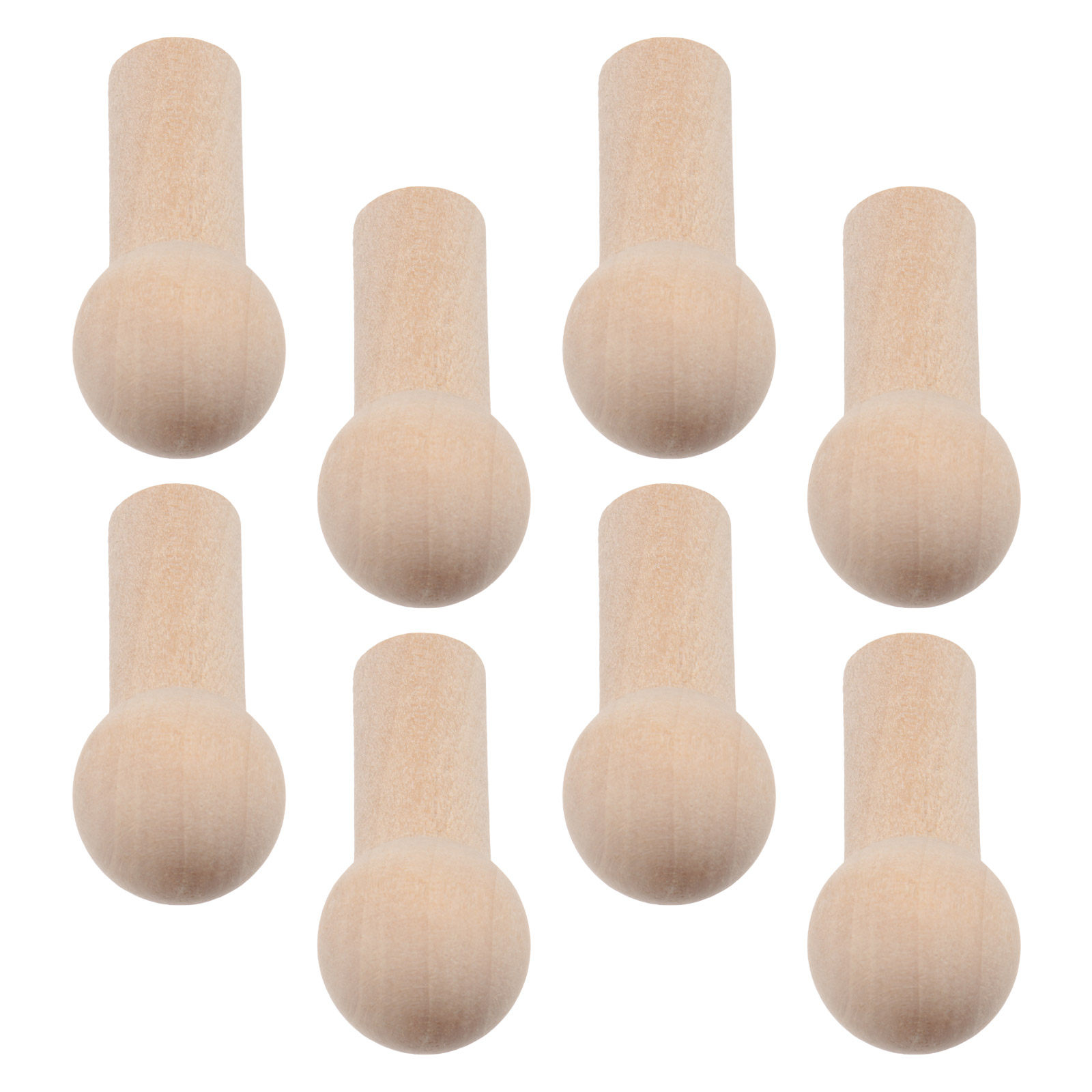 25pcs Wooden Clothes Hanger He - Shelf Peg Support 评论和价格