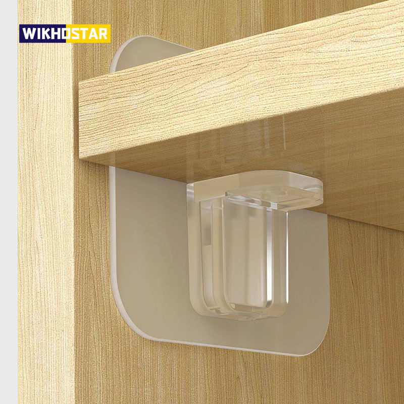 WIKHOSTAR 4/10pcs Adhesive She - Shelf Peg Support 评论和价格