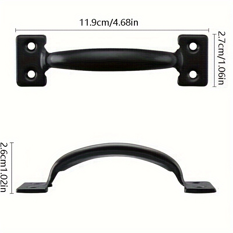 2Pcs DIY Furniture Iron Handle - Furniture Joint Hardware 评论和价格