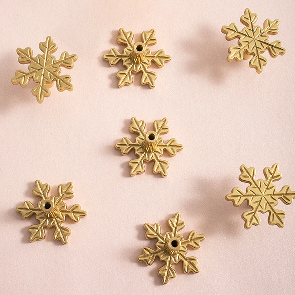 Snowflake Brass Cabinet Door K - Unique Furniture Hardware 评论和价格