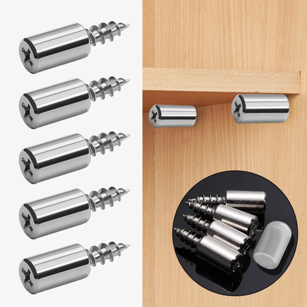 120/10PCS Self Tapping Screw L - Shelf Peg Support 评论和价格